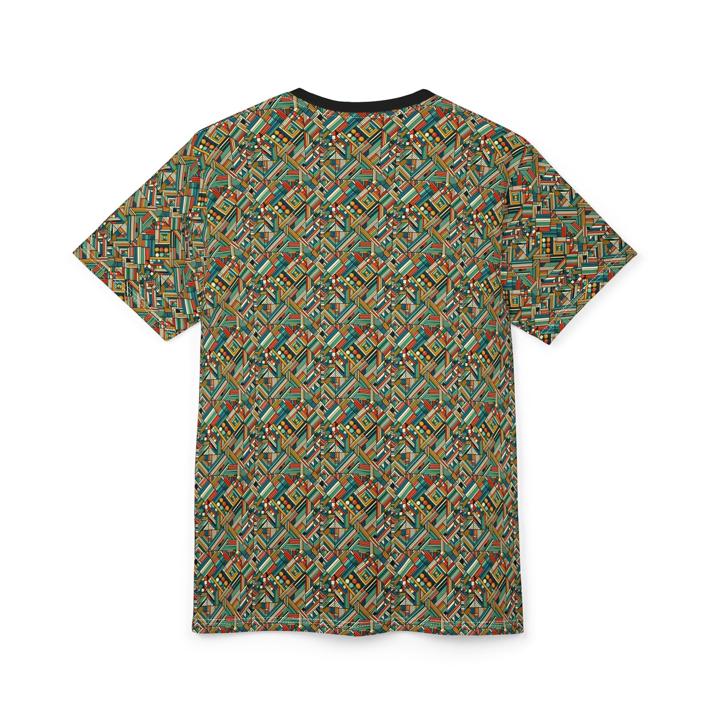 Abstract Graphic Art Modern Artistic Expression Unisex Cut & Sew Tee - 8404 Design-67