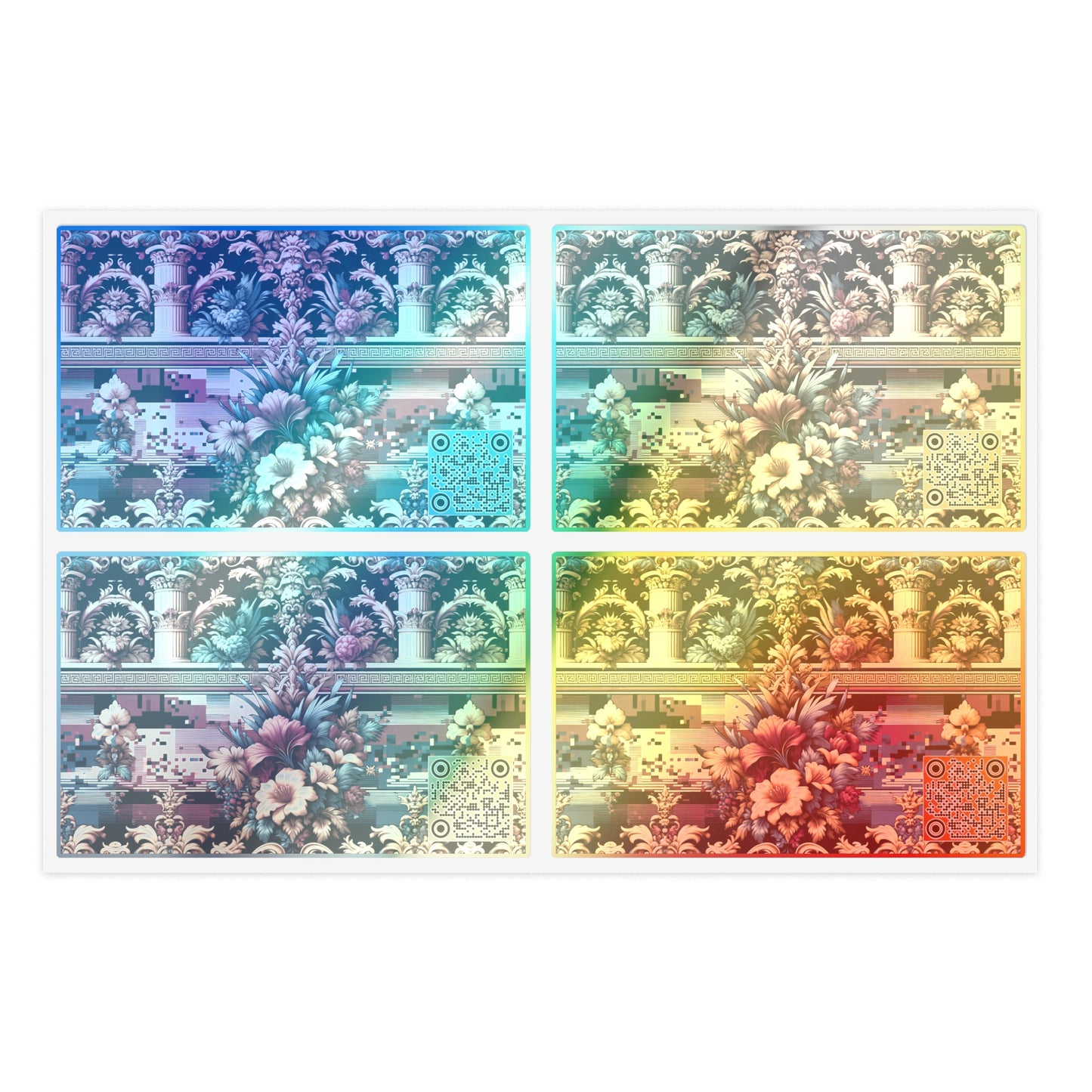 Digital Renaissance Modern Baroque Fusion Sticker Sheets - 8404 Design-58