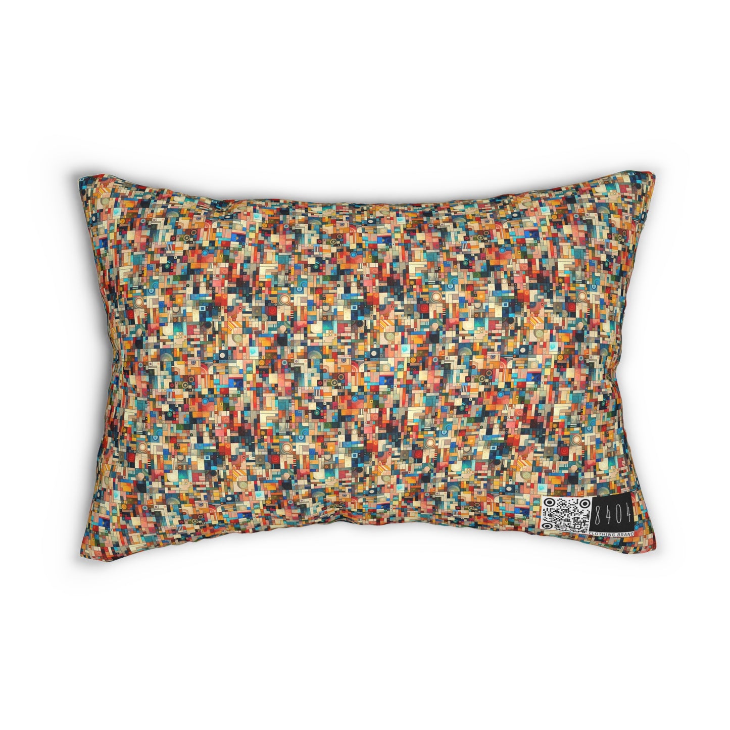 Digital Artistic Expression Artistic Streetwear Spun Polyester Lumbar Pillow - 8404 Design-46 S