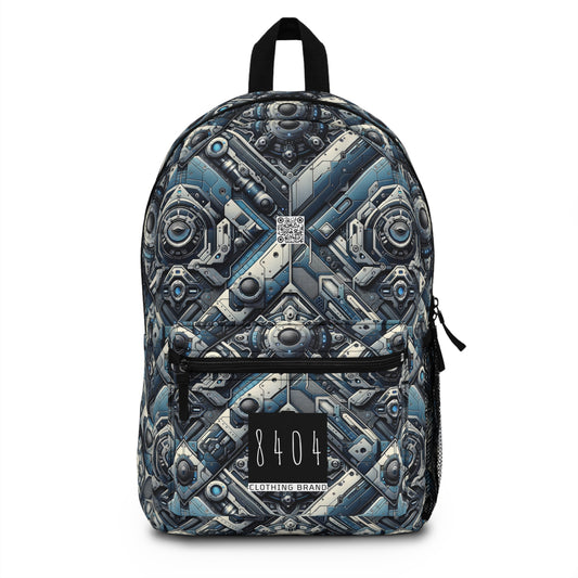 Tech Utility Fusion Tech-Forward Utility With a Futuristic Edge Backpack - 8404 Design-43