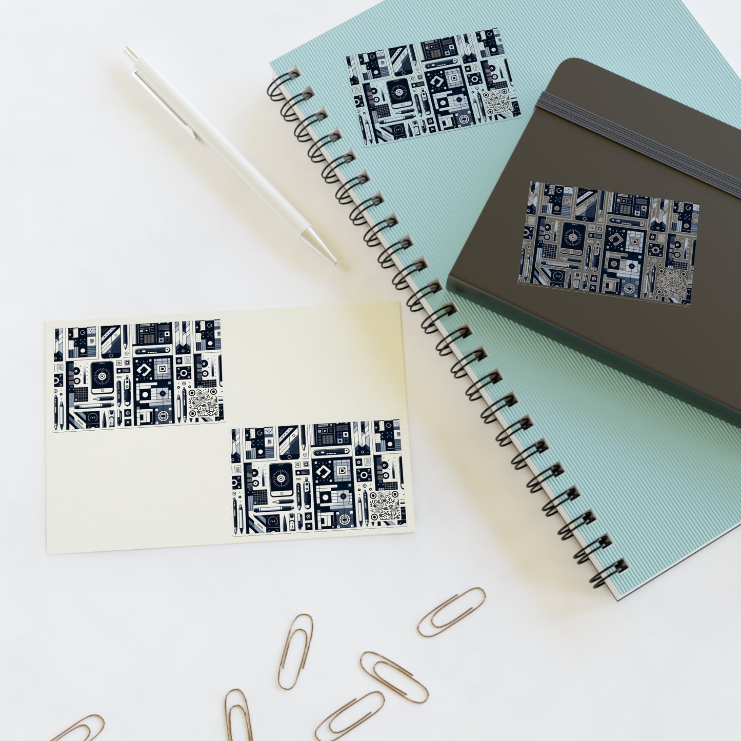 Minimalist Athleisure Minimalist Tech Sticker Sheets - 8404 Design-60