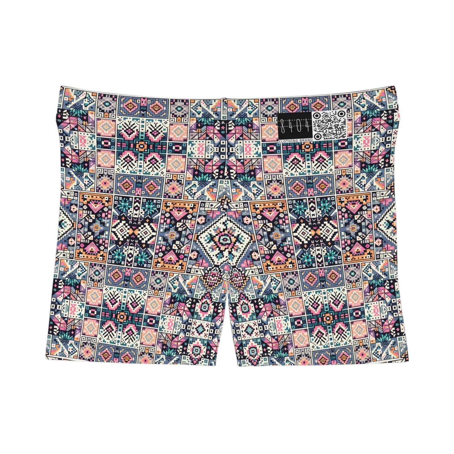 Digital Artisanal Fusion Digital Artisanal Women's Shorts - 8404 Design-65
