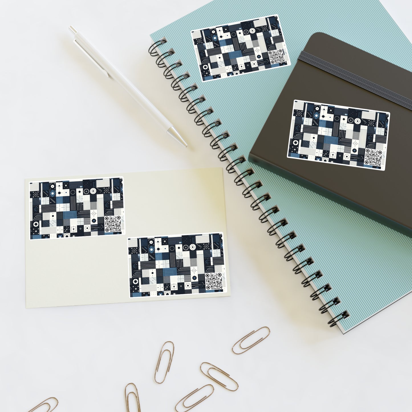 Minimalist Athleisure Minimalist Tech Sticker Sheets - 8404 Design-39