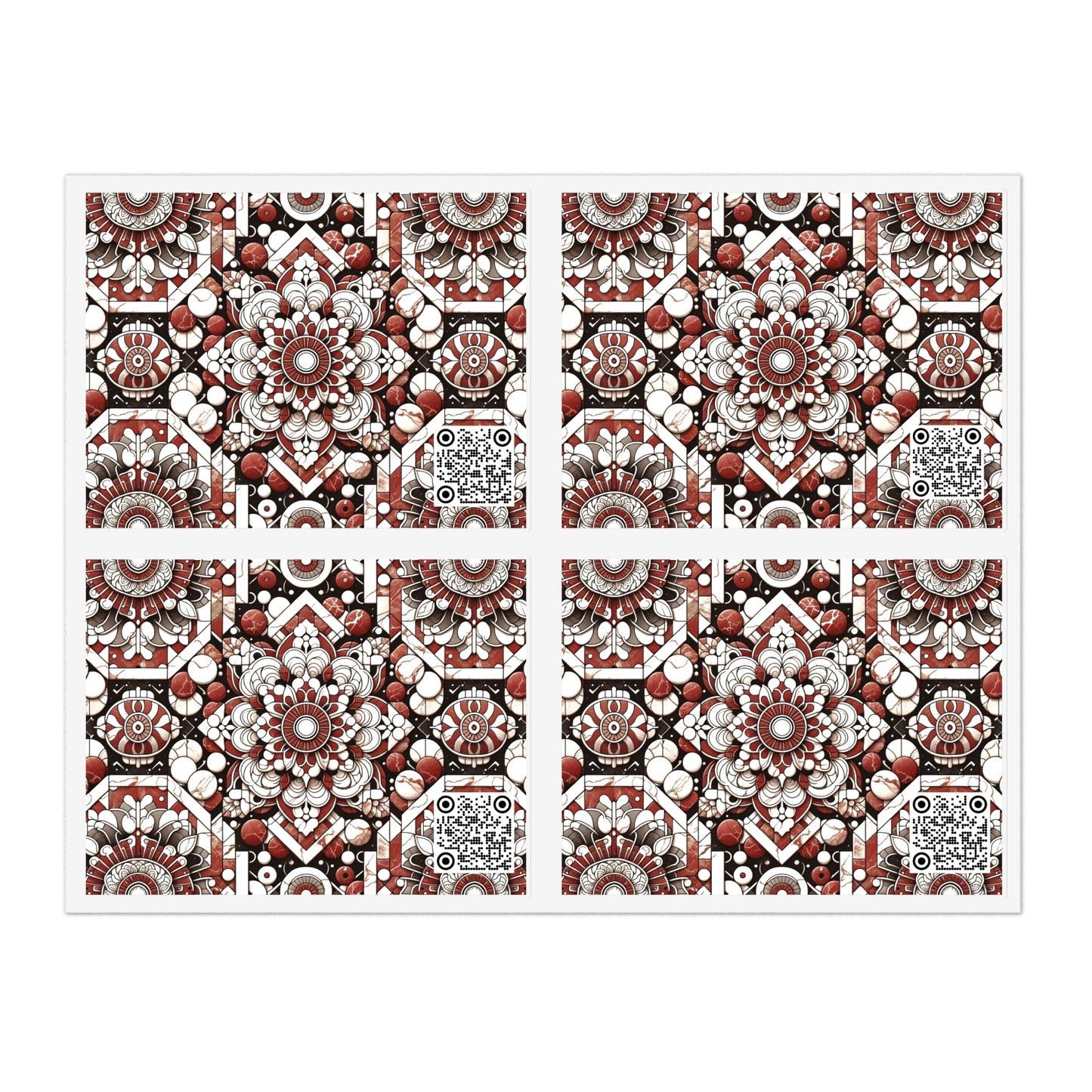 Neo Jomon Sculptural Aesthetics Artisanal Streetwear Sticker Sheets - 8404 Design-55