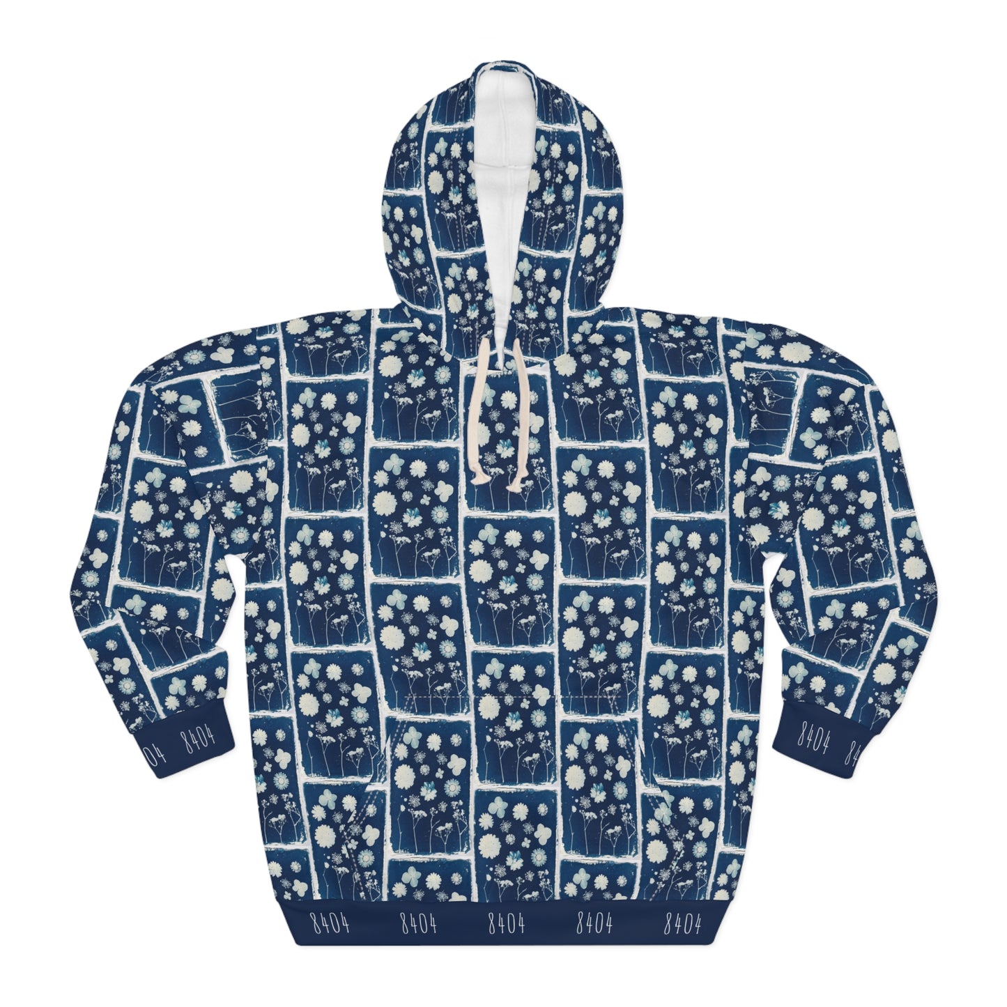 8404's Unisex Adult "flowery Mosaic" Fashion Pullover Hoodie