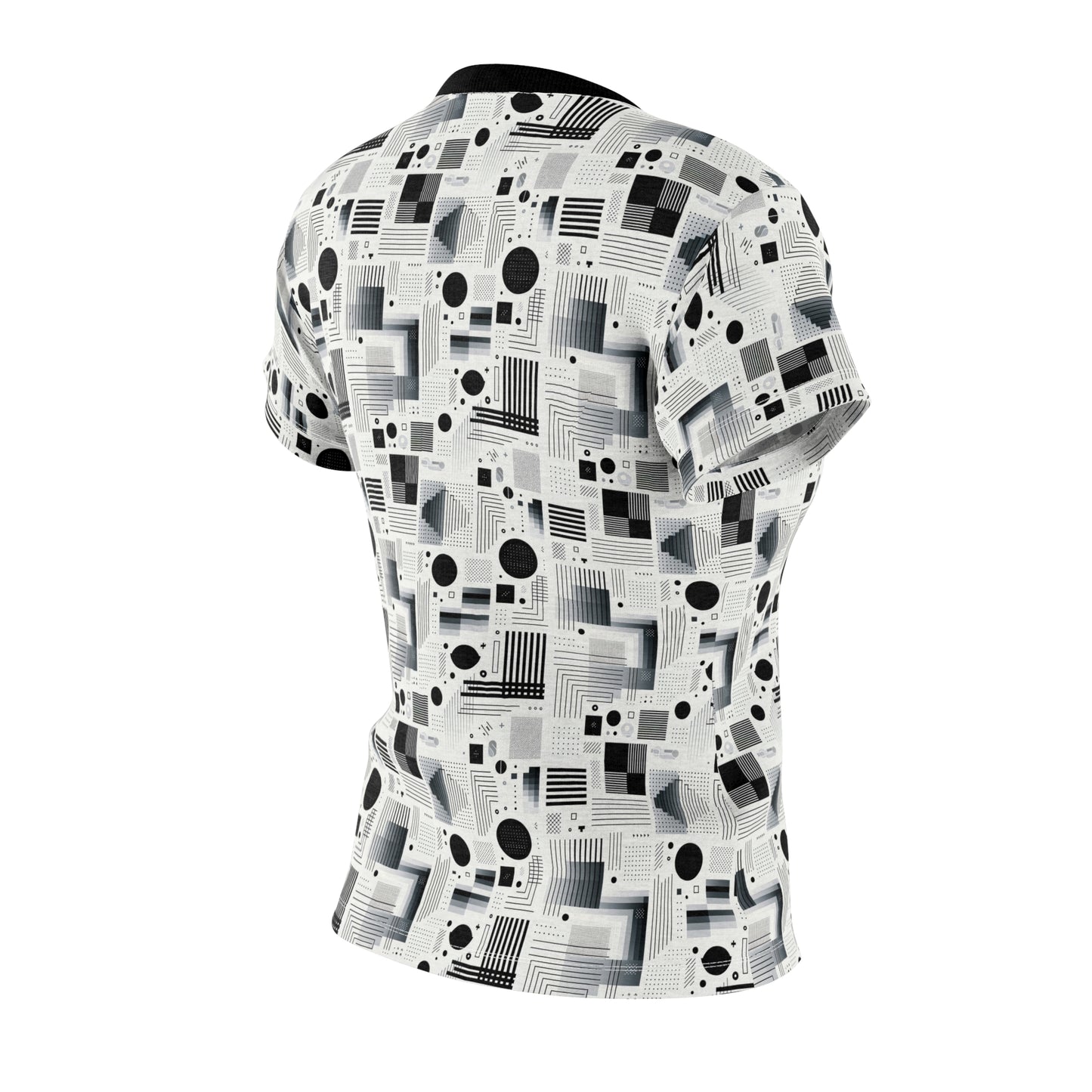 Digital Minimalism Minimalist Tech Women's Cut & Sew Tee - 8404 Design-60