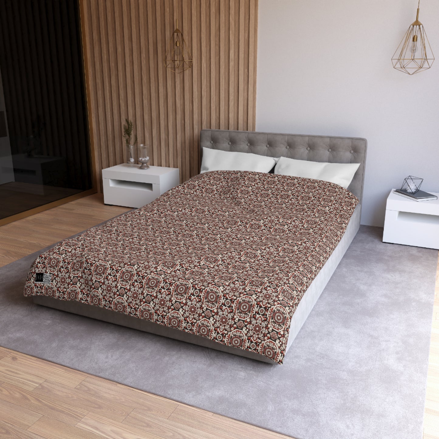Neo Jomon Sculptural Aesthetics Artisanal Streetwear Microfiber Duvet Cover - 8404 Design-55