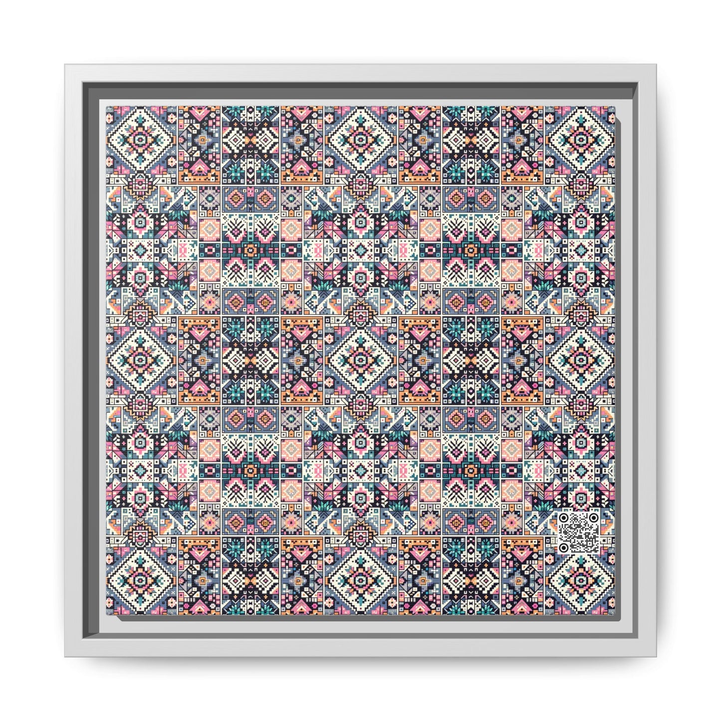 Matte Canvas, Framed (multi-Color) - 8404 Design-01