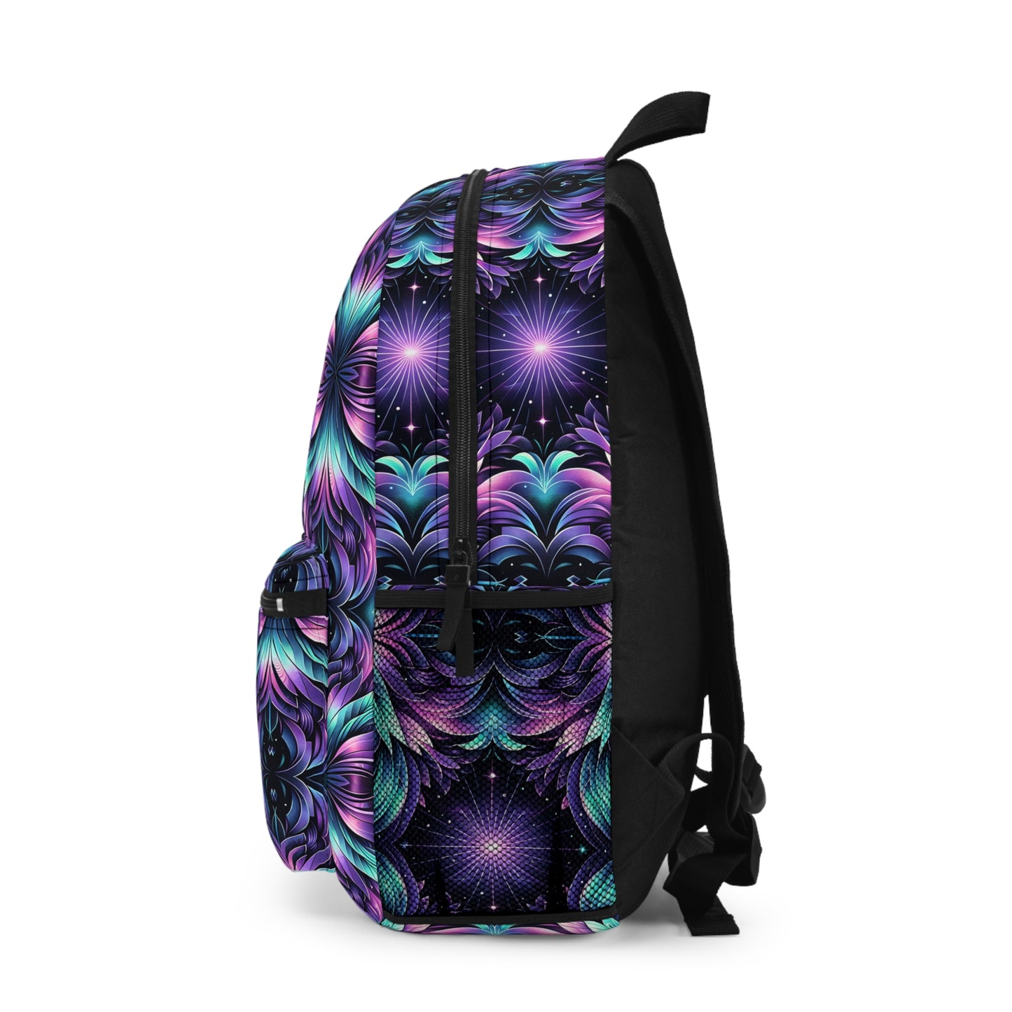 Iridescent Dream Futuristic Tech Backpack - 8404 Design-60