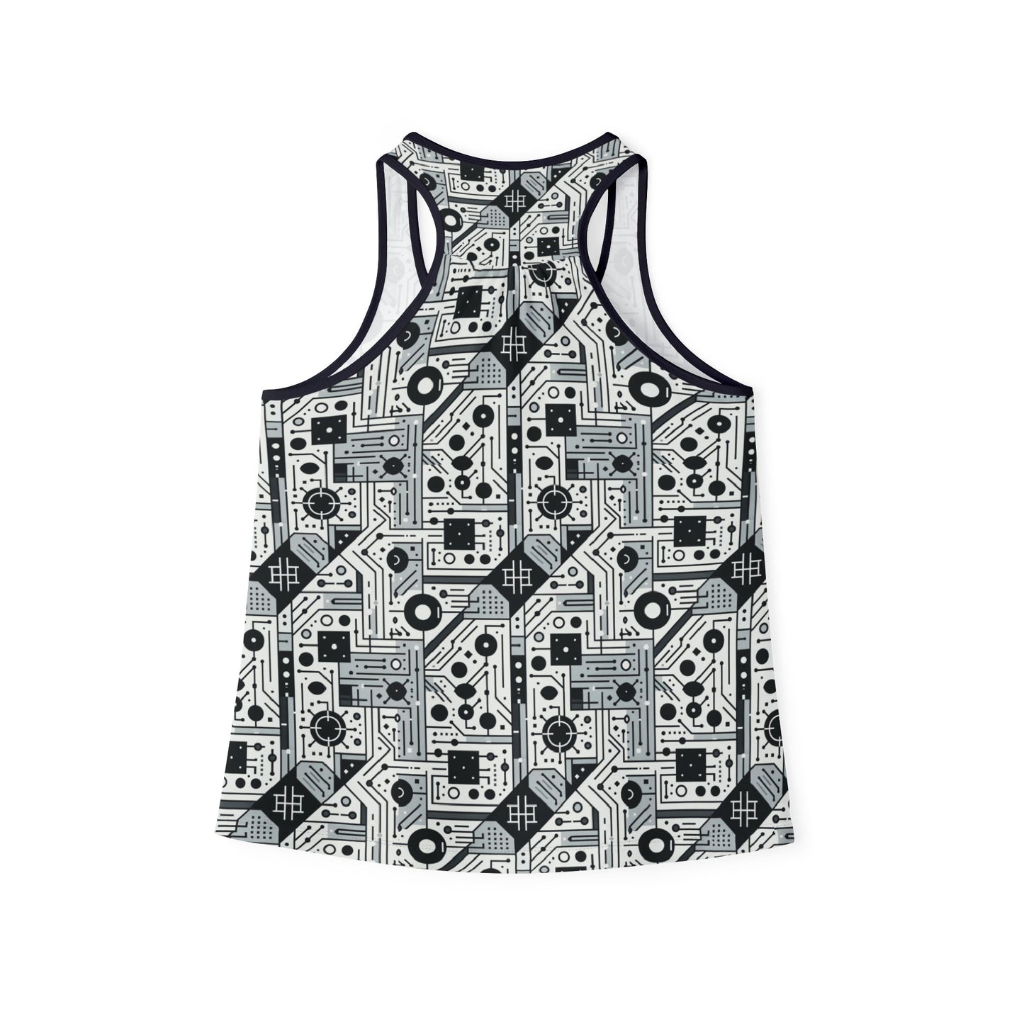 Digital Minimalism Minimalist Tech Women's Tank Top - 8404 Design-48