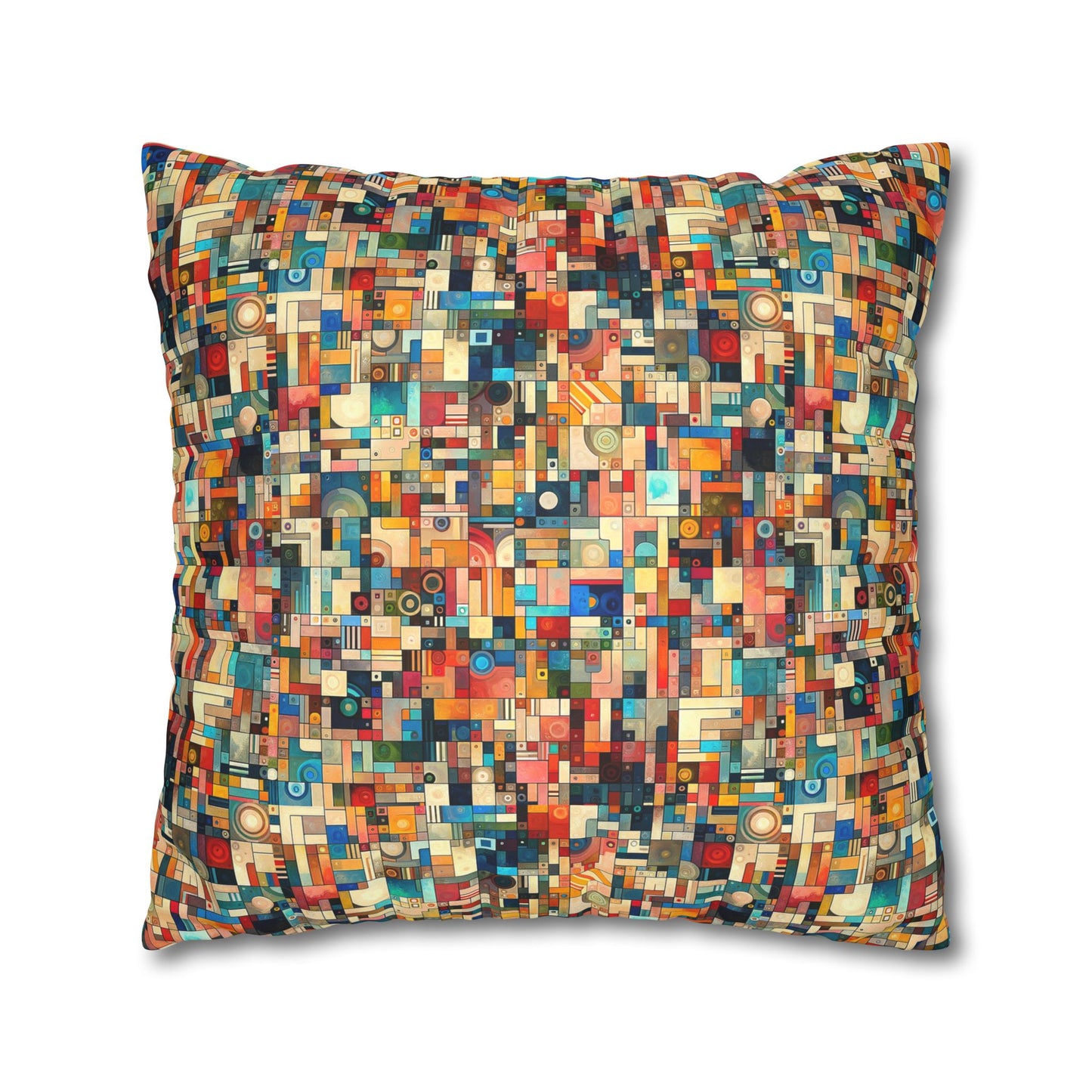 Digital Artistic Expression Artistic Streetwear Faux Suede Square Pillowcase - 8404 Design-46