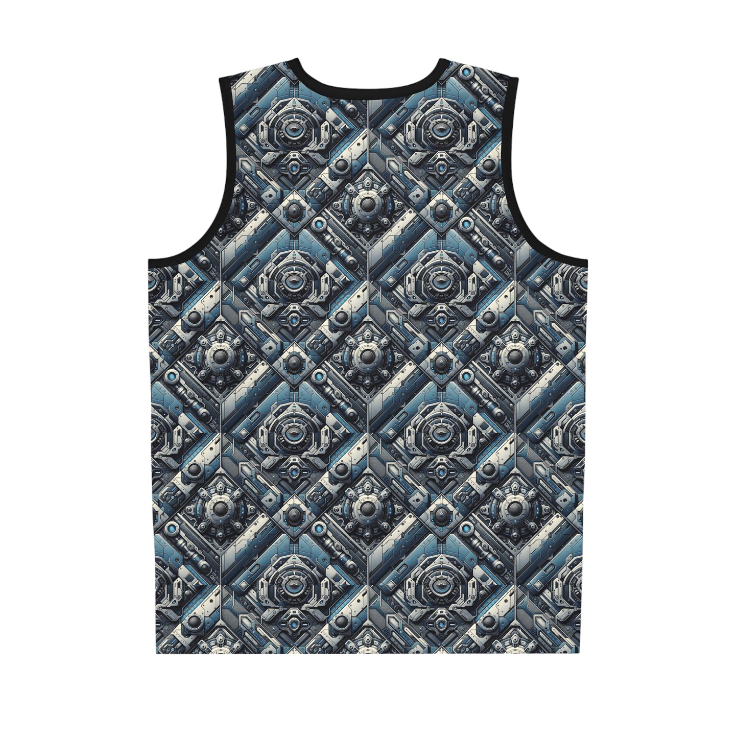 Tech Utility Fusion Tech-Forward Utility With a Futuristic Edge Basketball Jersey - 8404 Design-43