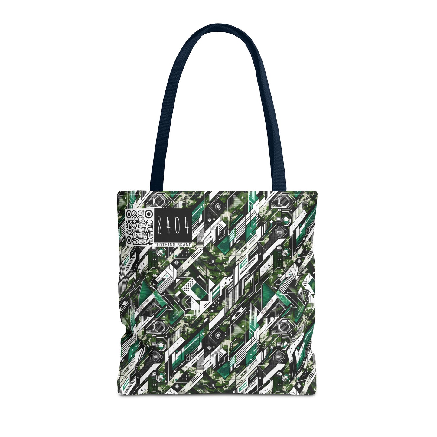 Tech Camo Fusion Tech-Forward Streetwear With a Futuristic Edge Tote Bag - 8404 Design-63