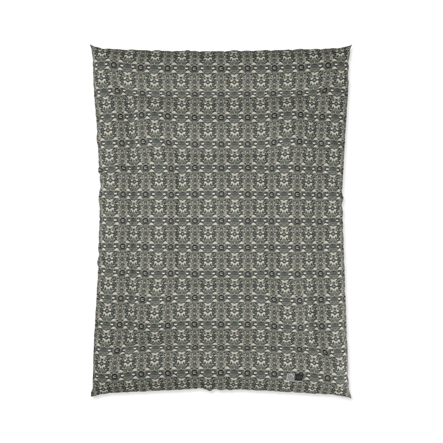 Cyber Garden Party Tech Garden Extravaganza Comforter - 8404 Design-54