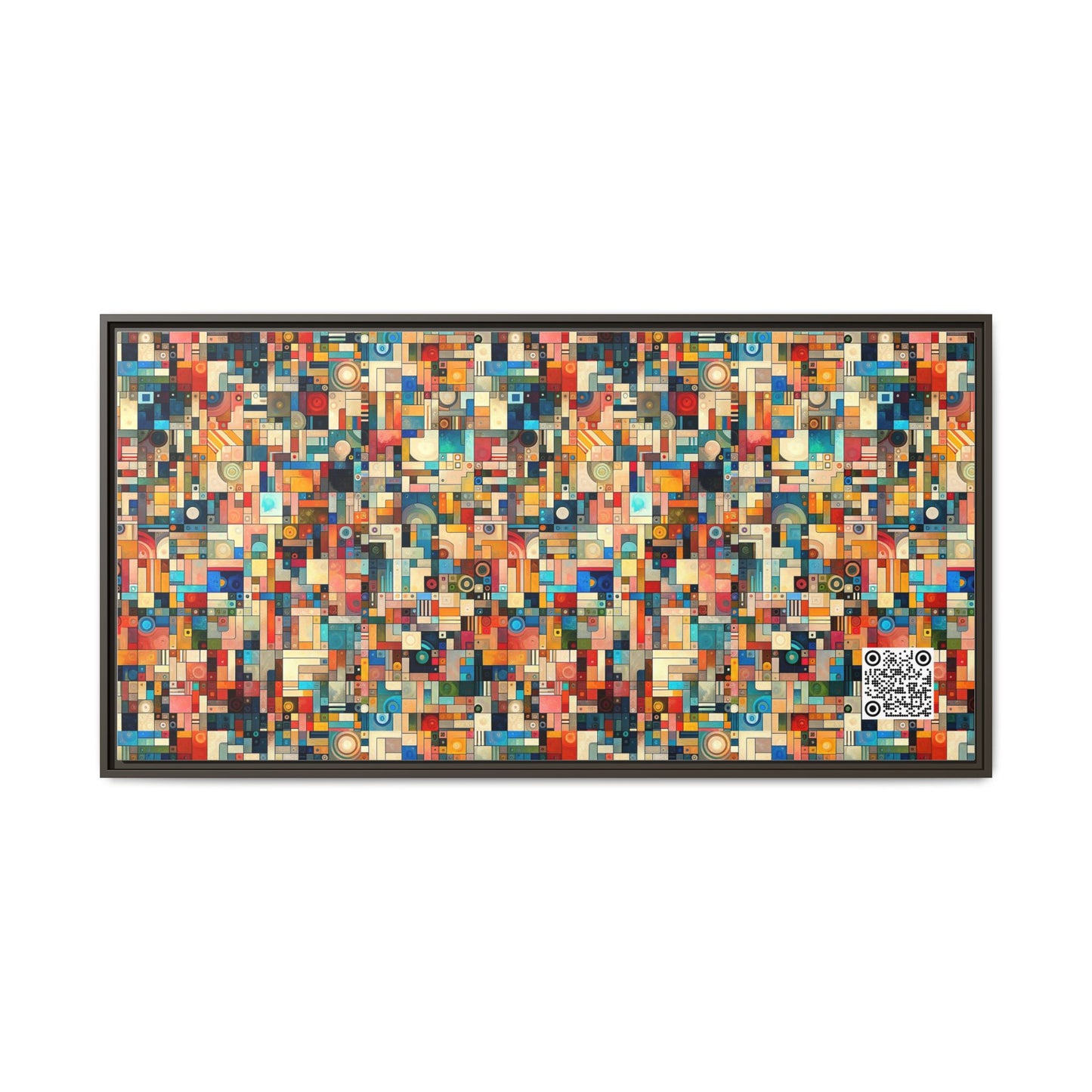 Digital Artistic Expression Artistic Streetwear Matte Canvas, Framed (multi-Color) - 8404 Design-46 B