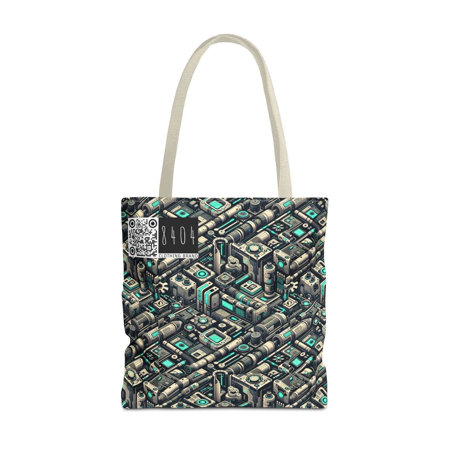 Tech Utility Fusion Modern Tech Streetwear Tote Bag - 8404 Design-49