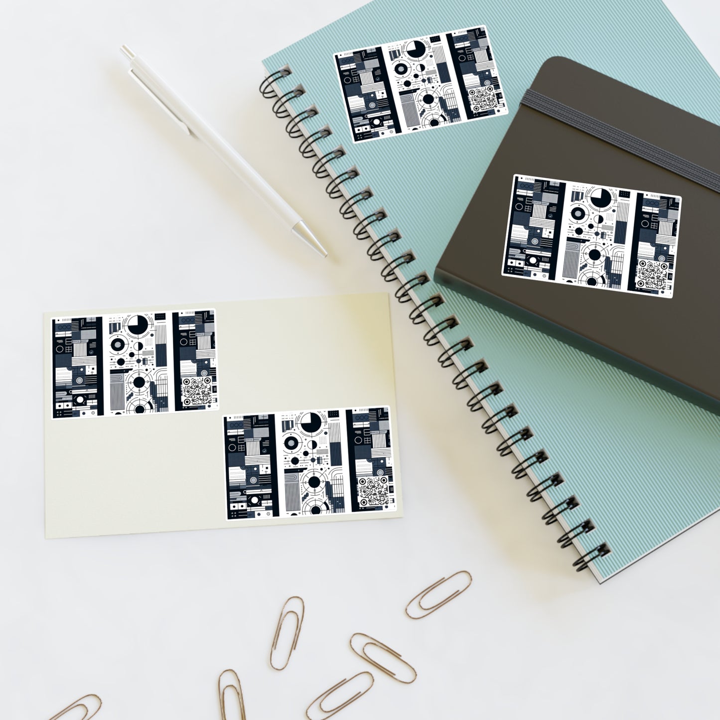 Minimalist Athleisure Minimalist Tech Sticker Sheets - 8404 Design-54