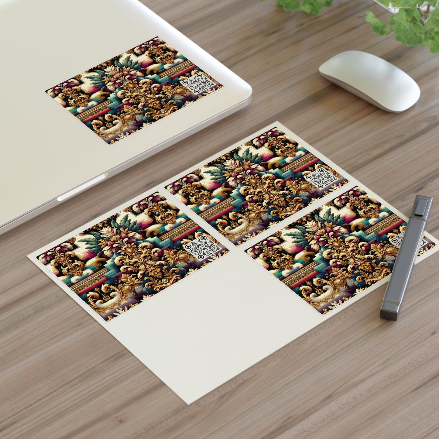 Digital Renaissance Modern Baroque Fusion Sticker Sheets - 8404 Design-60