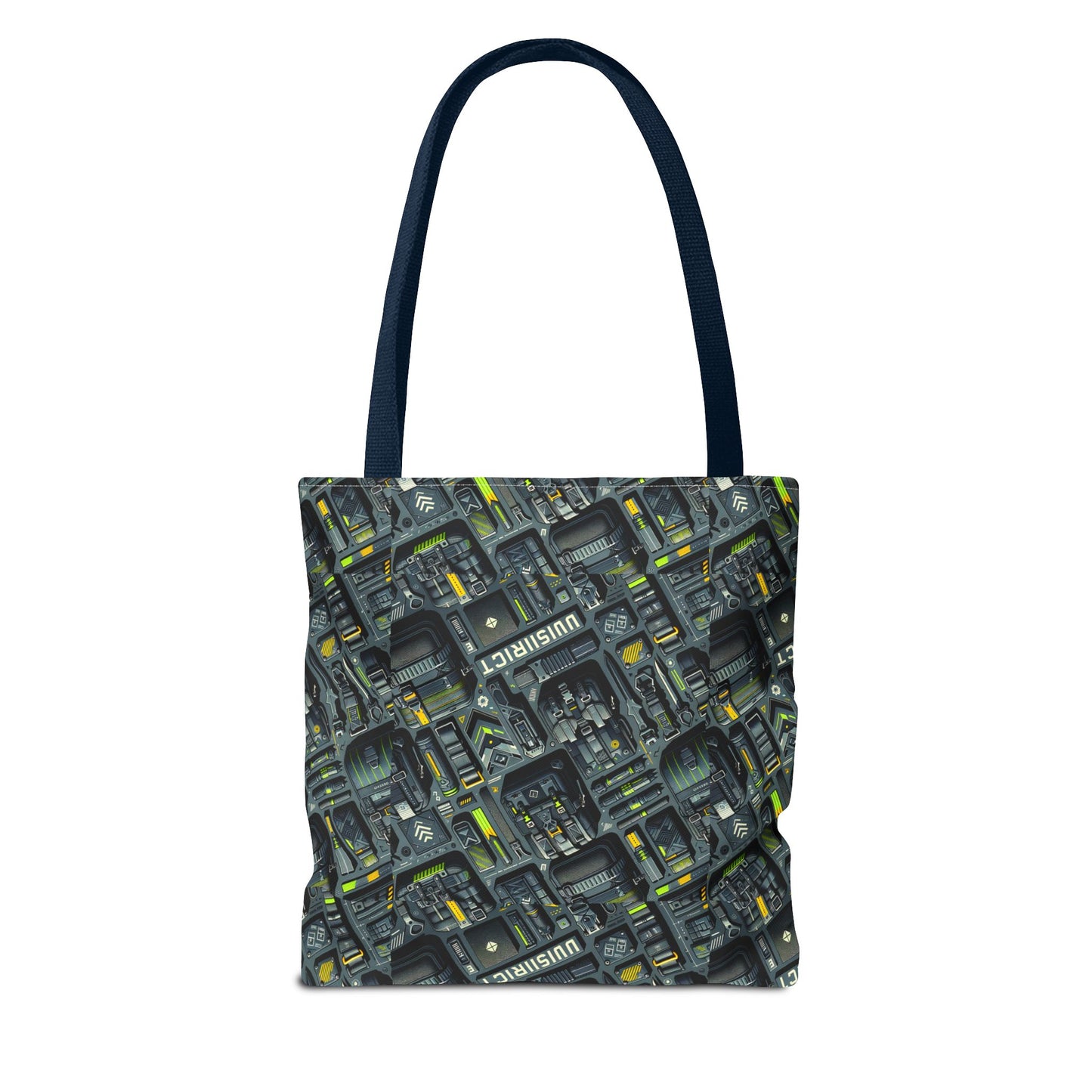 Tech Utility Streetwear Futuristic Tech-Forward Tote Bag - 8404 Design-47
