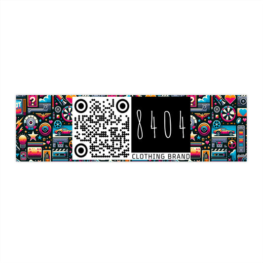 Digital Pop Culture Mashup Maximalist Pop Bumper Sticker - 8404 Design-71