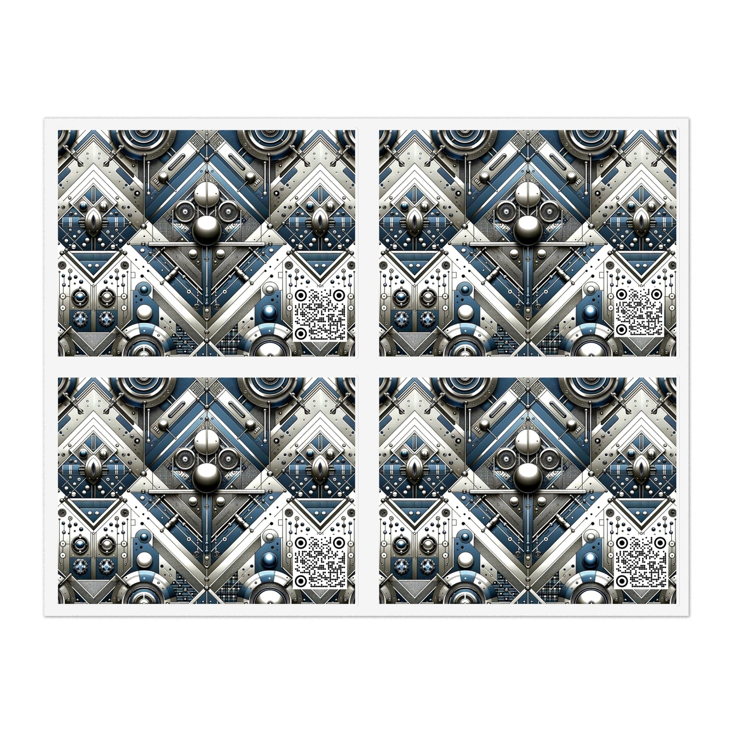 Tech Utility Fusion Tech-Forward Utility With a Futuristic Edge Sticker Sheets - 8404 Design-63