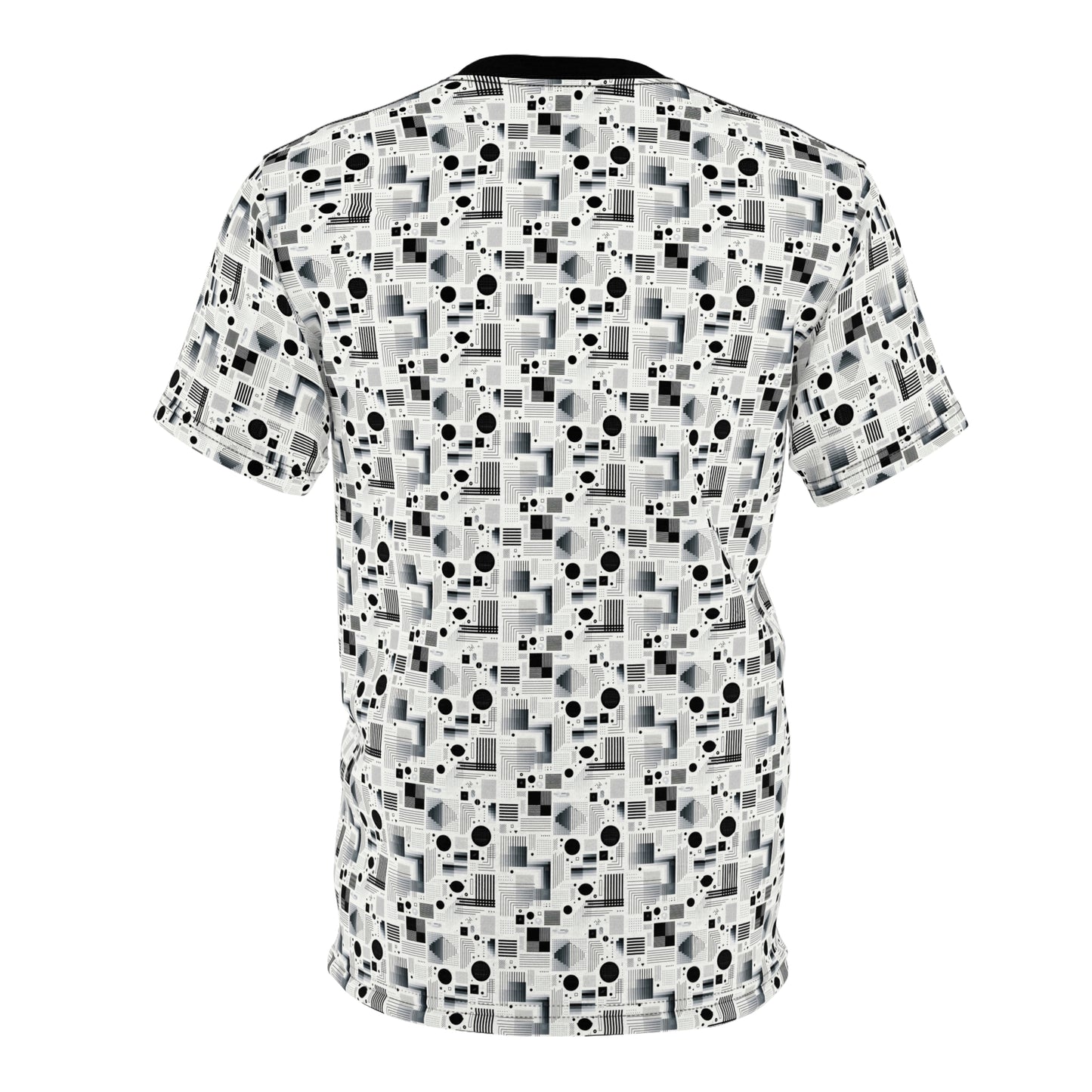 Digital Minimalism Minimalist Tech Unisex Cut & Sew Tee - 8404 Design-60