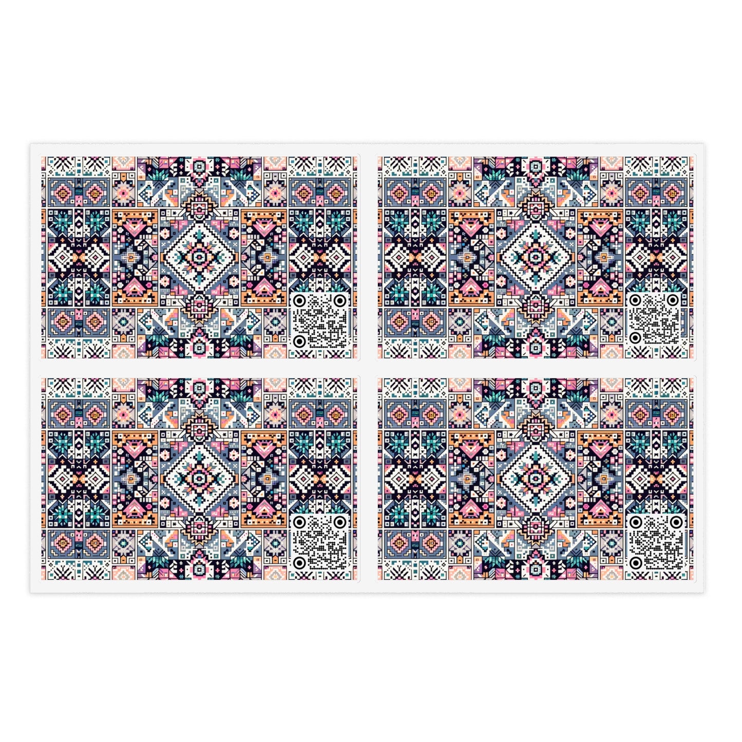 Digital Artisanal Fusion Digital Artisanal Sticker Sheets - 8404 Design-65