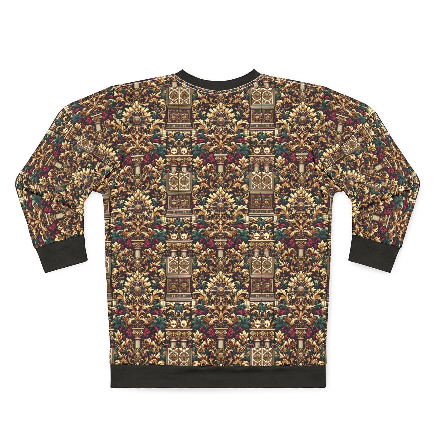 Digital Renaissance Modern Baroque Fusion Sweatshirt - 8404 Design-57