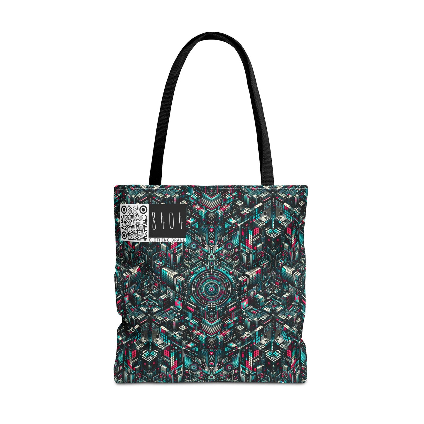Digital Rebellion Tech-Inspired Streetwear Tote Bag - 8404 Design-54