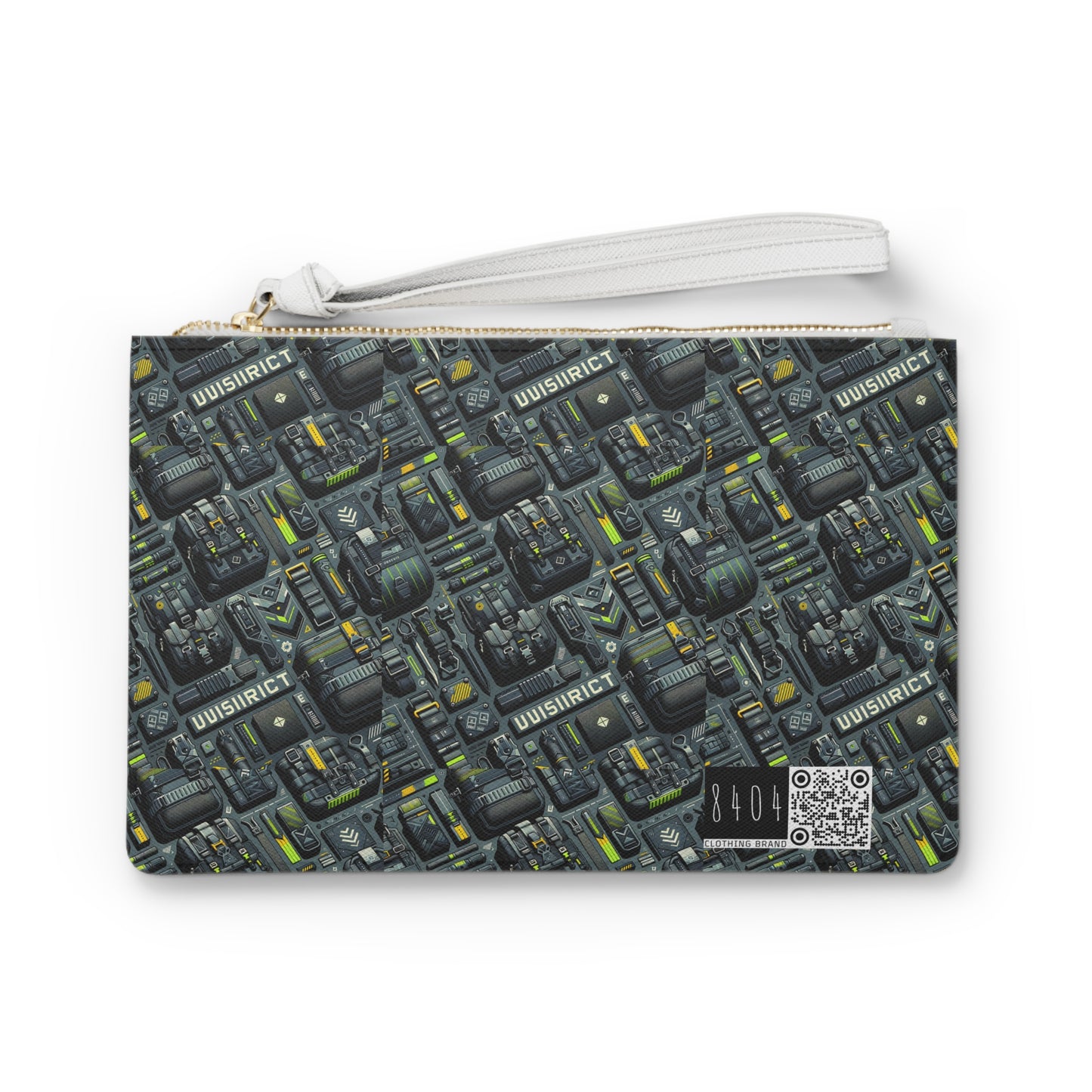 Tech Utility Streetwear Futuristic Tech-Forward Clutch Bag - 8404 Design-47