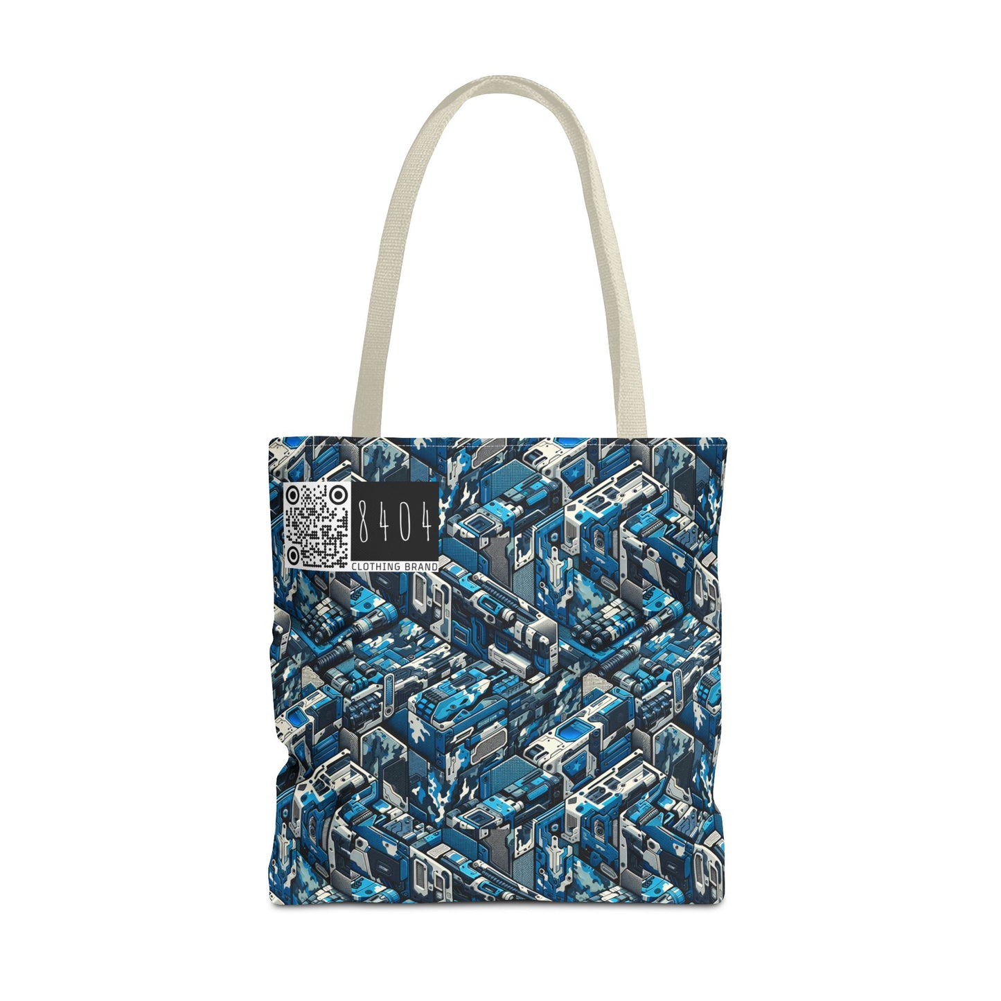 Tech Urban Camo Tech-Forward Streetwear With a Futuristic Military Edge Tote Bag - 8404 Design-51
