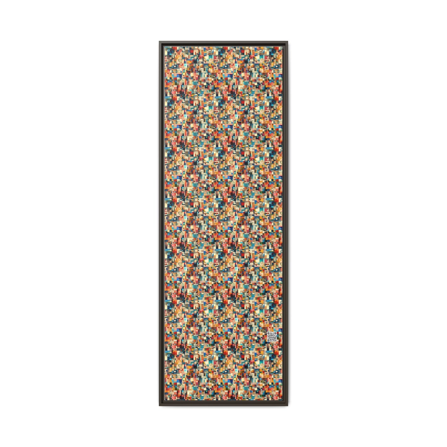 Digital Artistic Expression Artistic Streetwear Matte Canvas, Framed (multi-Color) - 8404 Design-46 B