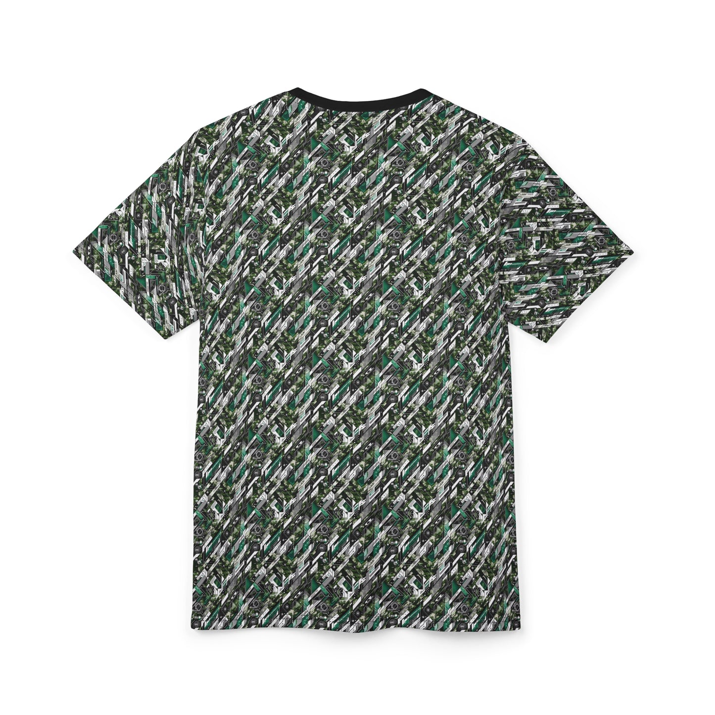 Tech Camo Fusion Tech-Forward Streetwear With a Futuristic Edge Unisex Cut & Sew Tee - 8404 Design-63