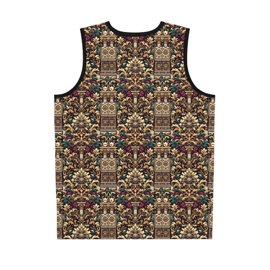 Digital Renaissance Modern Baroque Fusion Basketball Jersey - 8404 Design-57