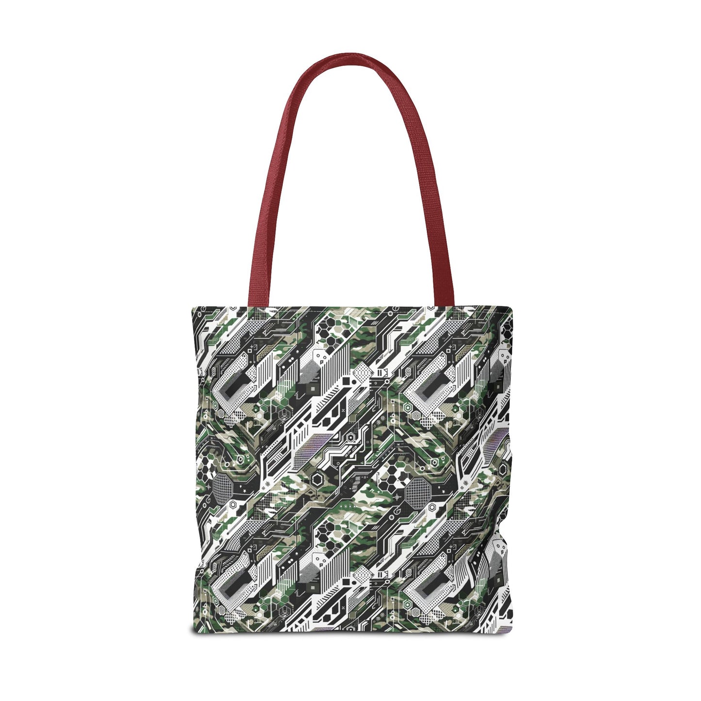 Tech Camo Fusion Tech-Forward Streetwear With a Futuristic Edge Tote Bag - 8404 Design-46