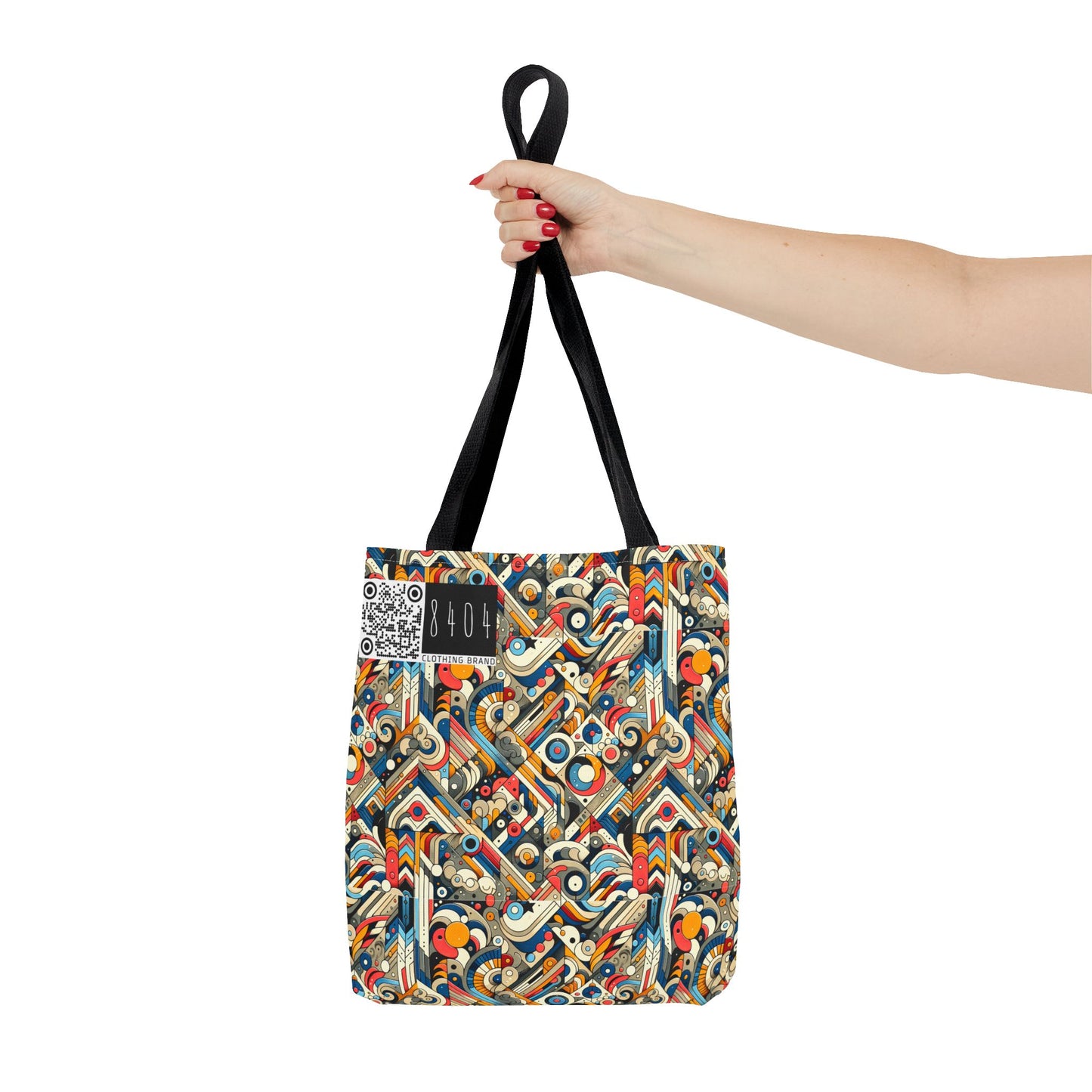 Abstract Graphic Art Modern Artistic Expression Tote Bag - 8404 Design-62