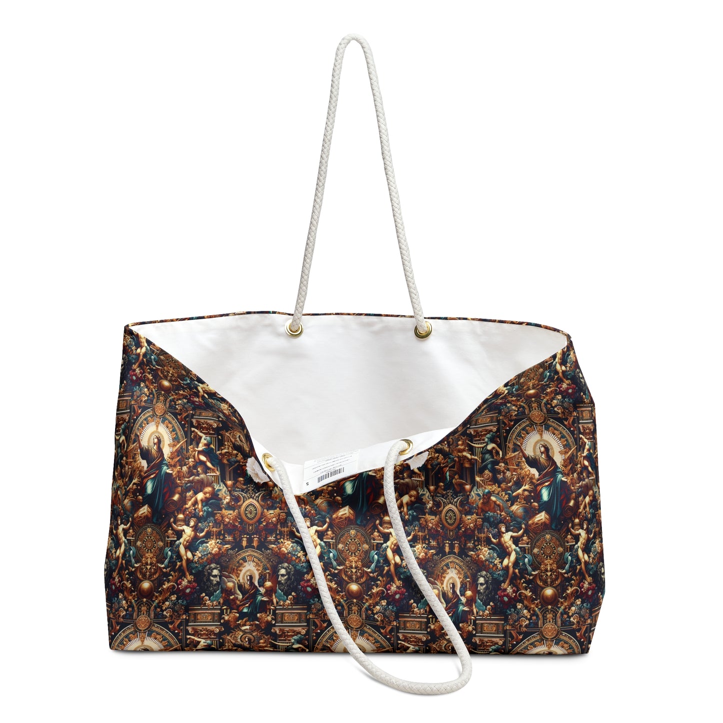 Digital Renaissance Luxurious Streetwear Inspired By Classical Art With a Modern Twist Weekender Bag - 8404 Design-64