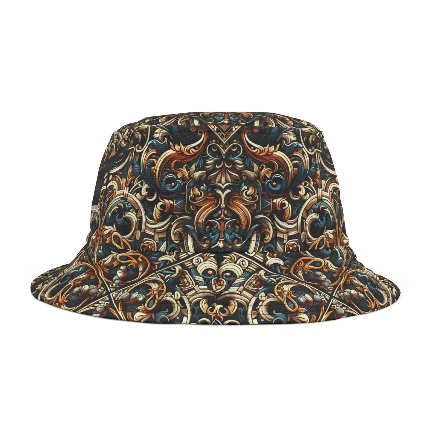 Urban Renaissance Historical Fusion With Street Edge Bucket Hat - 8404 Design-59