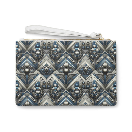 Tech Utility Fusion Tech-Forward Utility With a Futuristic Edge Clutch Bag - 8404 Design-63