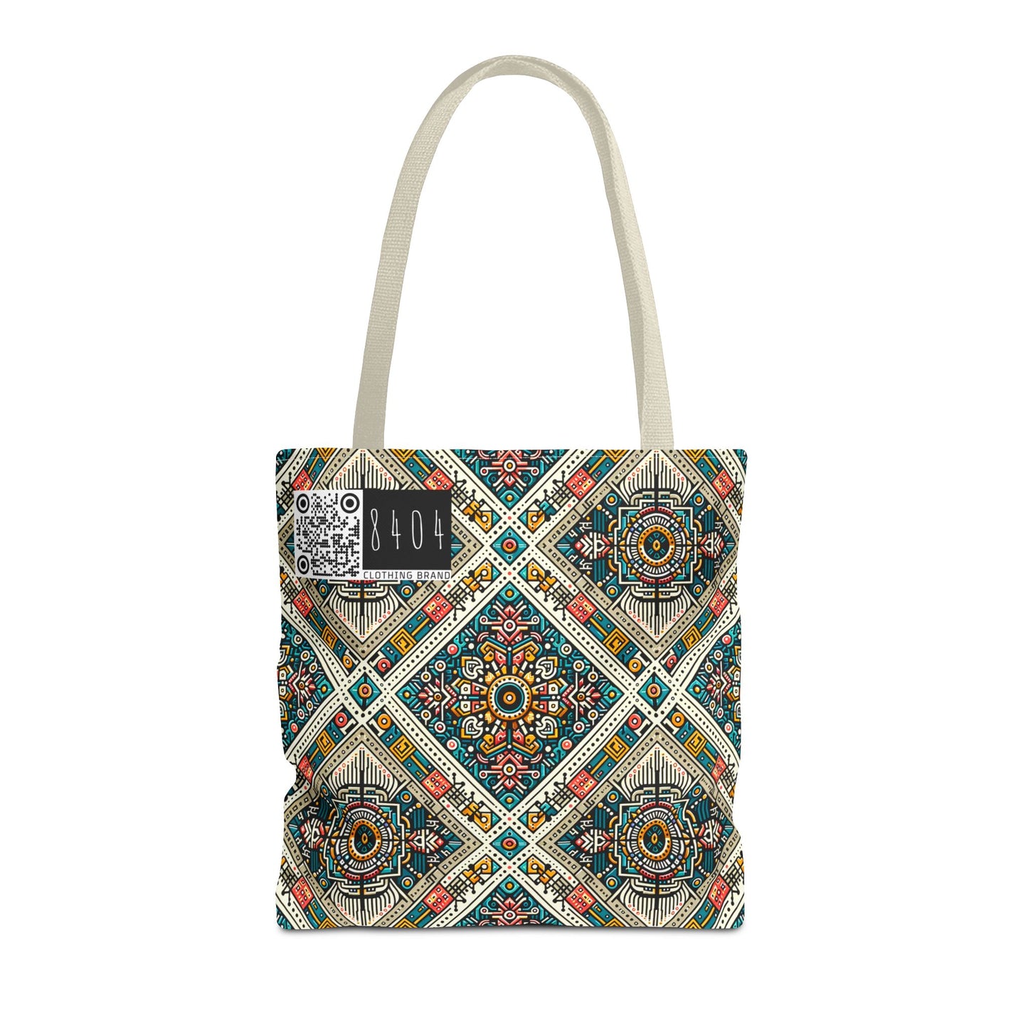 Cultural Fusion Tech Blend of Cultural Heritage With Tech-Inspired Elements Tote Bag - 8404 Design-64