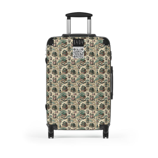 Cultural Artisanal Fusion Contemporary Cultural Elegance Suitcase - 8404 Design-68