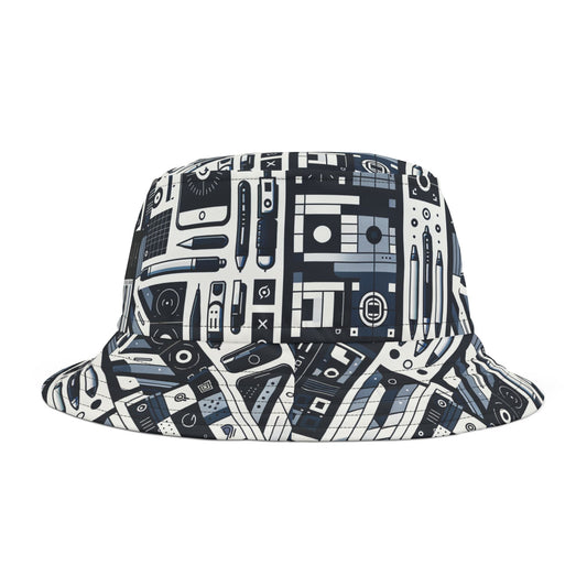 Minimalist Athleisure Minimalist Tech Bucket Hat - 8404 Design-60