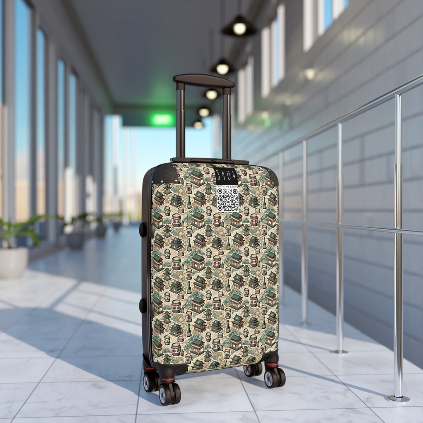 Cultural Artisanal Fusion Contemporary Cultural Elegance Suitcase - 8404 Design-68