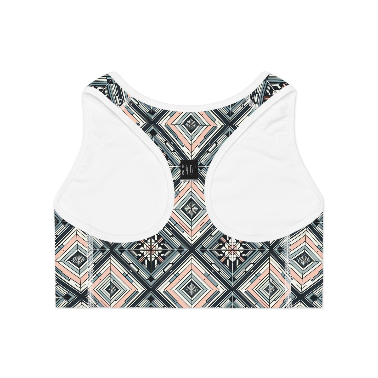 Tech Minimalism Minimalist Tech Sports Bra - 8404 Design-60