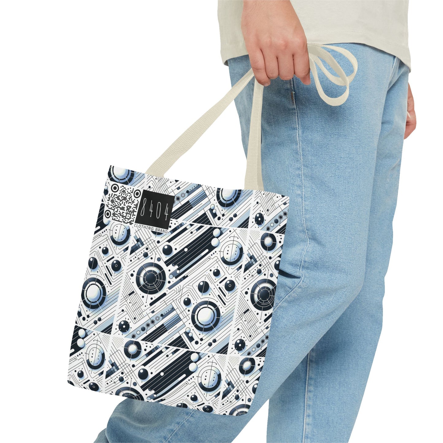 Tech Minimalism Minimalist Tech Tote Bag - 8404 Design-70