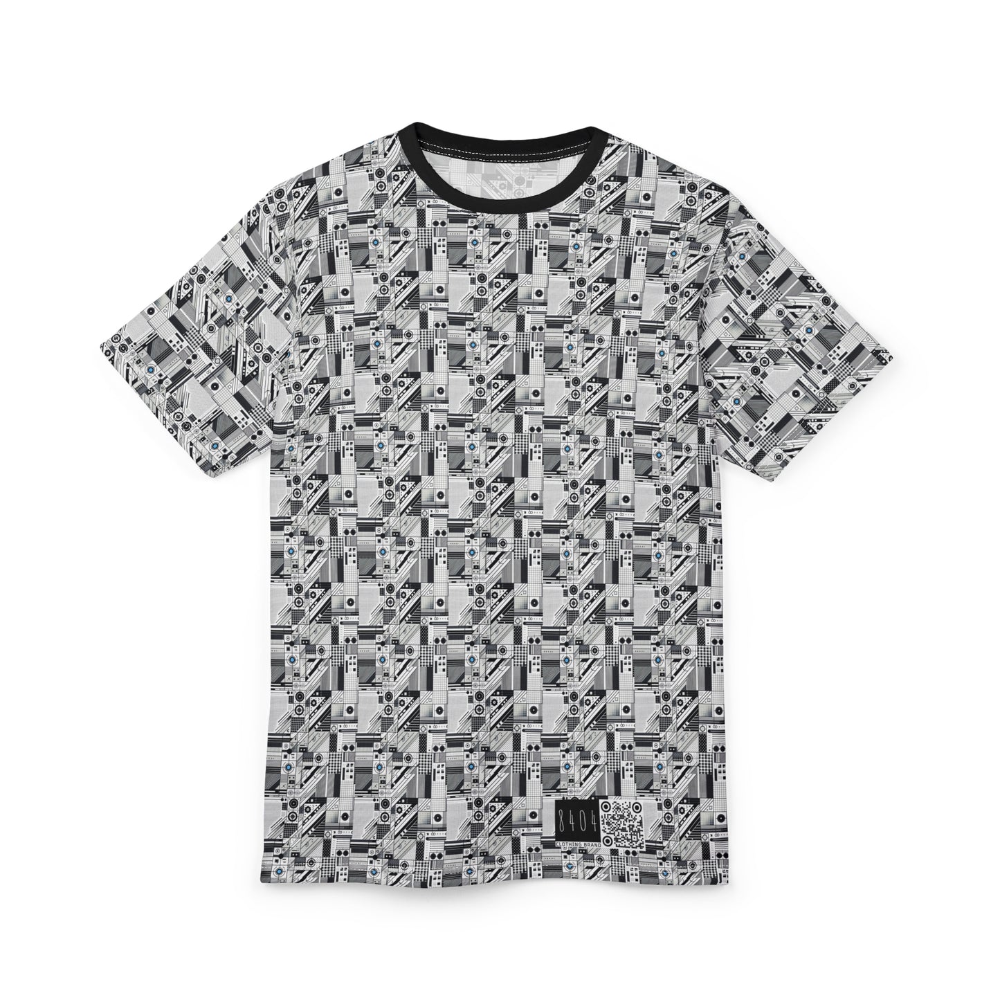 Digital Minimalism Minimalist Tech Unisex Cut & Sew Tee - 8404 Design-52