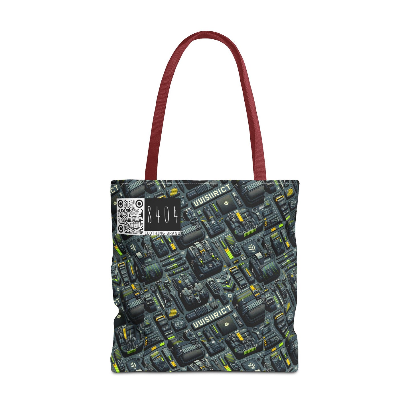 Tech Utility Streetwear Futuristic Tech-Forward Tote Bag - 8404 Design-47