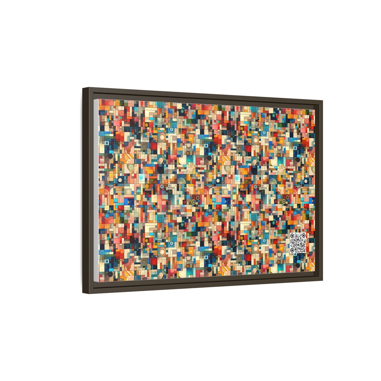 Digital Artistic Expression Artistic Streetwear Matte Canvas, Framed (multi-Color) - 8404 Design-46 B
