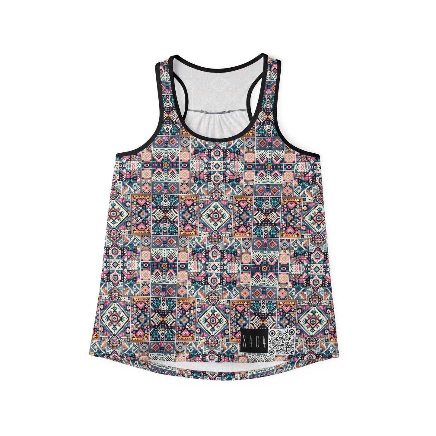 Digital Artisanal Fusion Digital Artisanal Women's Tank Top - 8404 Design-65