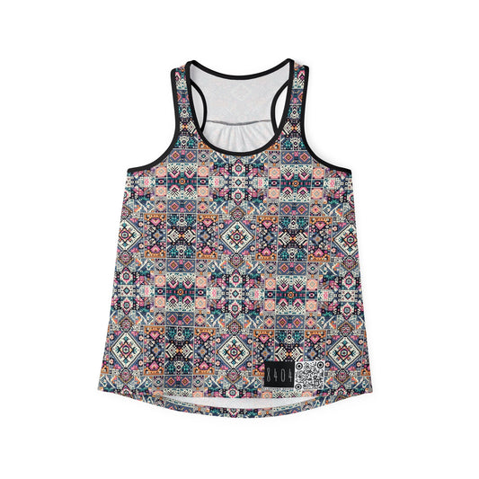 Digital Artisanal Fusion Digital Artisanal Women's Tank Top - 8404 Design-65